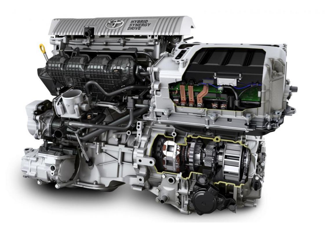 Силовой агрегат Toyota Prius